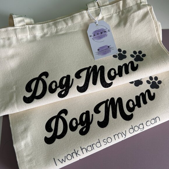 Dog Mom Tote bag - Picture 3 of 3